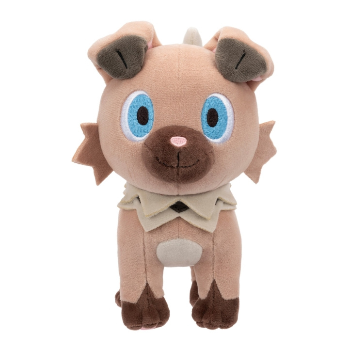 Pokémon Plush 20cm Rockruff Cdu (PKW3663) ryhmässä LELUT, TUOTTEET LAPSILLE JA VAUVOILLE / Lelut vauvoille (0-3v) / Pehmolelut @ TP E-commerce Nordic AB (D07561)