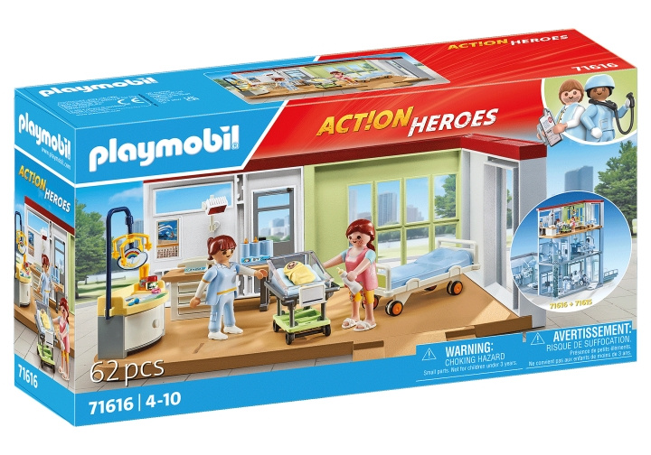 Playmobil Äitiysosasto (71616) ryhmässä LELUT, TUOTTEET LAPSILLE JA VAUVOILLE / Leikkikalut, Askartelu &Pelit / Lelusarja @ TP E-commerce Nordic AB (D07618)