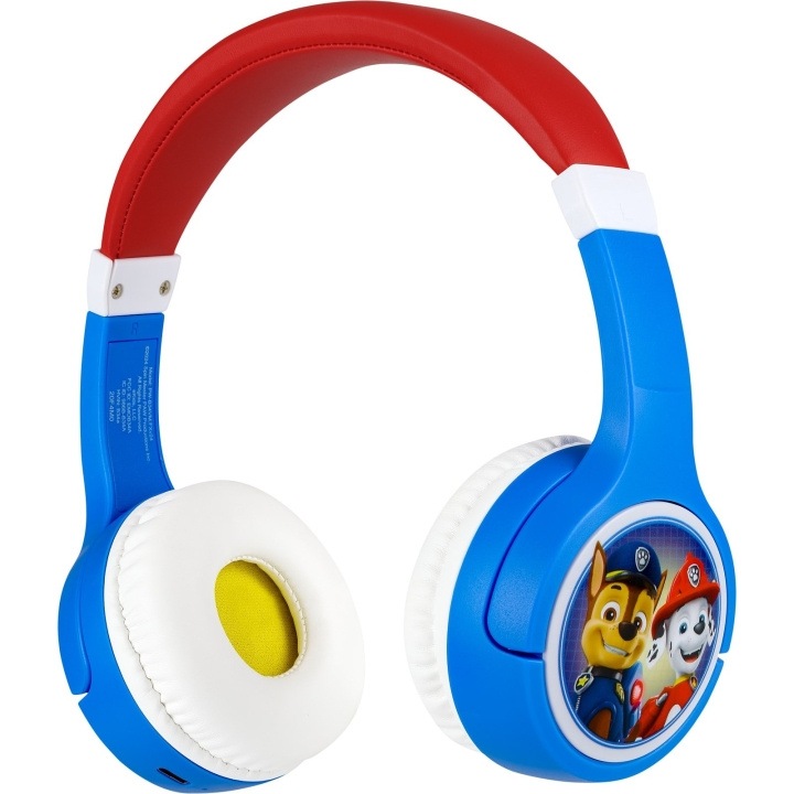 Upcoming Minds Ekids - Paw Patrol Bluetooth-kuulokkeet ryhmässä KODINELEKTRONIIKKA / Ääni & Kuva / Kuulokkeet & Tarvikkeet / Kuulokkeet @ TP E-commerce Nordic AB (D07693)