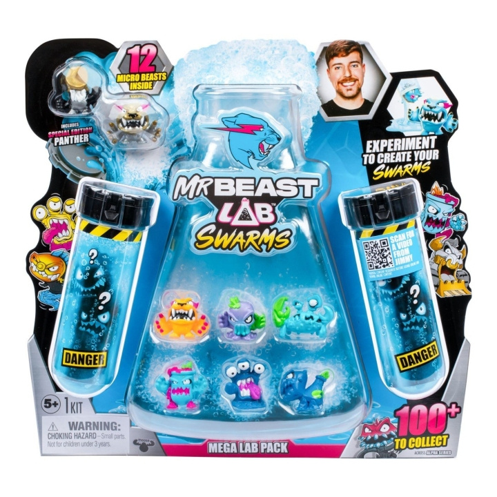 MR. BEAST LAB MrBeast Lab - Swarms Mega Lab 12 pack (20349) ryhmässä URHEILU, VAPAA-AIKA JA HARRASTUS / Hauskat tavarat / Keräilyesineet @ TP E-commerce Nordic AB (D07701)