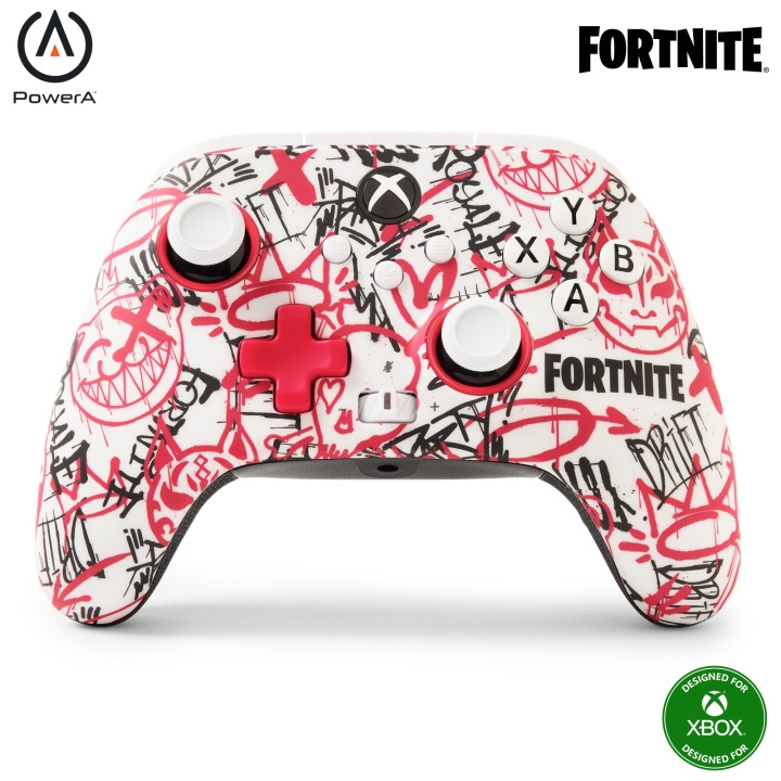 PowerA Langaton ohjain - Fortnite (Xbox Series X - S ) ryhmässä KODINELEKTRONIIKKA / Pelikonsolit & Tarvikkeet / Xbox Series X / Tarvikkeet @ TP E-commerce Nordic AB (D07715)