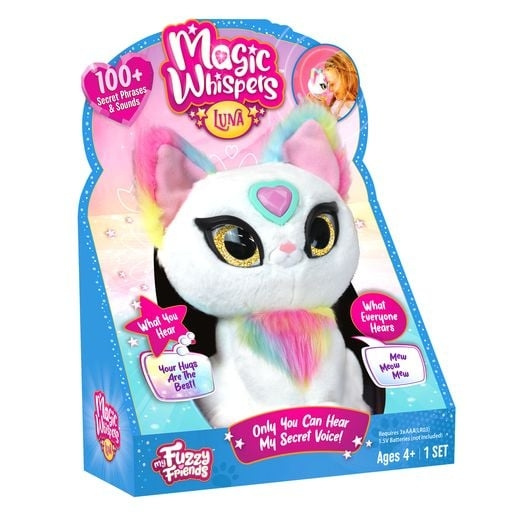 My Fuzzy Friends Magic Whispers Kitty - valkoinen ( 30432 ) ryhmässä LELUT, TUOTTEET LAPSILLE JA VAUVOILLE / Lelut vauvoille (0-3v) / Pehmolelut @ TP E-commerce Nordic AB (D07726)