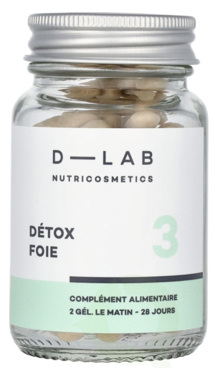 D-Lab Nutricosmetics D-Lab Detox Foie 3 Capsules 56 piece ryhmässä KAUNEUS JA TERVEYS / Terveydenhoito / Muut @ TP E-commerce Nordic AB (D07817)