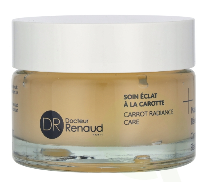 Dr. Renaud Carrot Radiance Revival Sleeping Mask 50 ml ryhmässä KAUNEUS JA TERVEYS / Ihonhoito / Kasvot / Naamiot @ TP E-commerce Nordic AB (D07820)