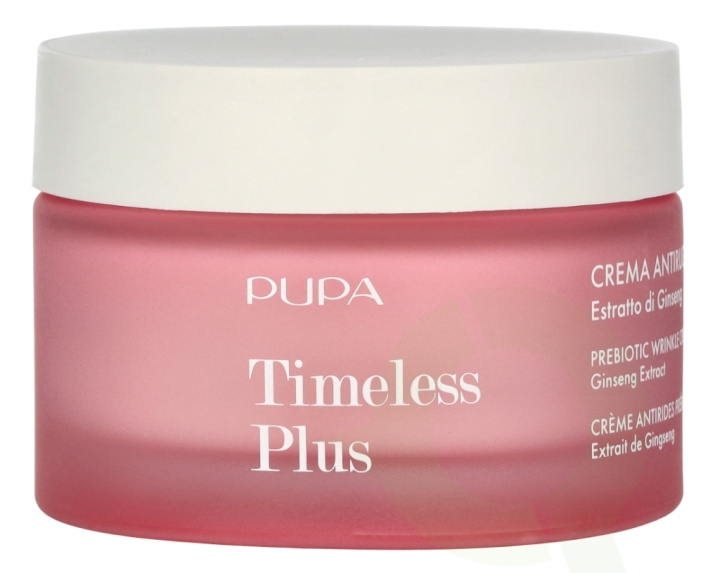 Pupa Milano Pupa Timeless Plus Prebiotic Wrinkle Cream 50 ml Ginseng Extract ryhmässä KAUNEUS JA TERVEYS / Ihonhoito / Kasvot / Anti-age-voide @ TP E-commerce Nordic AB (D07838)