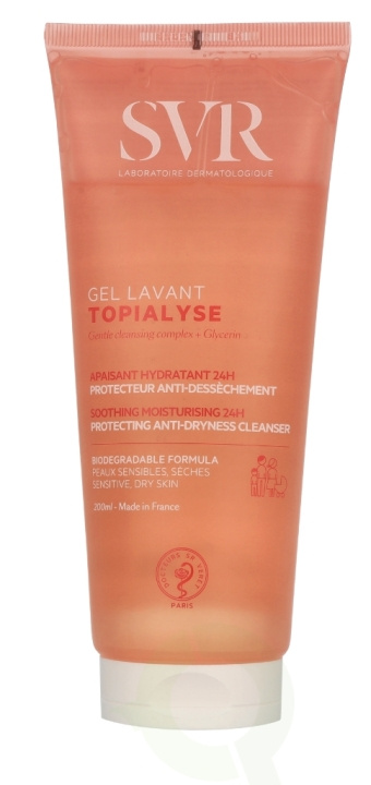 Svr Laboratories SVR Topialyse Cleansing Gel 200 ml ryhmässä KAUNEUS JA TERVEYS / Ihonhoito / Kasvot / Puhdistus @ TP E-commerce Nordic AB (D07841)