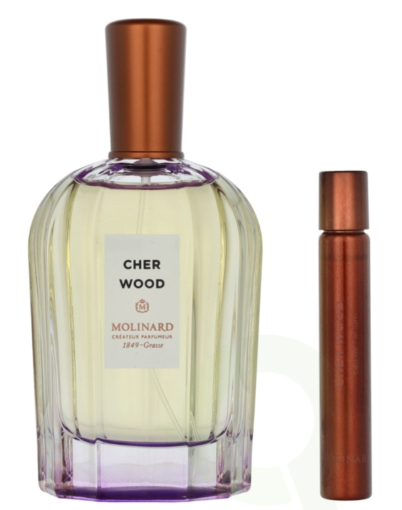 Molinard La Collection Privee Cher Wood Giftset 97.5 ml Edp Spray 90ml/Edp Spray 7,5ml ryhmässä KAUNEUS JA TERVEYS / Tuoksut & Parfyymit / Parfyymit / Naisten Tuoksut @ TP E-commerce Nordic AB (D07850)