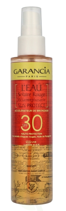 Garancia L\'Eau Sun Protect Red Solar Water SPF30 150 ml ryhmässä KAUNEUS JA TERVEYS / Ihonhoito / Rusketus / Aurinkosuoja @ TP E-commerce Nordic AB (D07879)