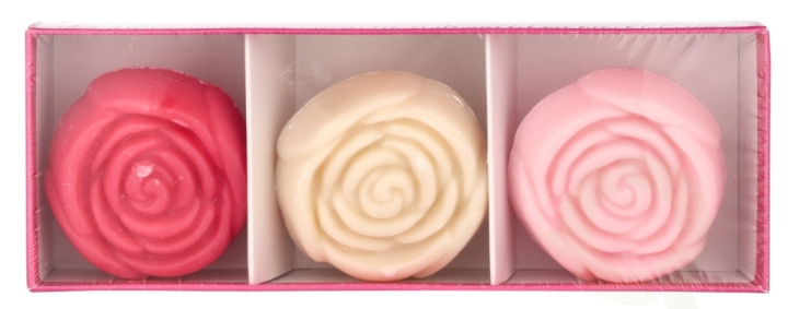 La Savonnerie De Nyons Extra Gentle Soap Set 150 g 3x50gr - Rose ryhmässä KAUNEUS JA TERVEYS / Ihonhoito / Kehon hoito / Käsisaippua @ TP E-commerce Nordic AB (D07896)