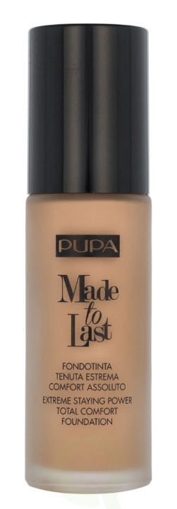 Pupa Milano Pupa Made To Last Total Comfort Foundation SPF10 30 ml #050 Beige Sand ryhmässä KAUNEUS JA TERVEYS / Meikit / Meikit Kasvot / Meikkivoide @ TP E-commerce Nordic AB (D07900)