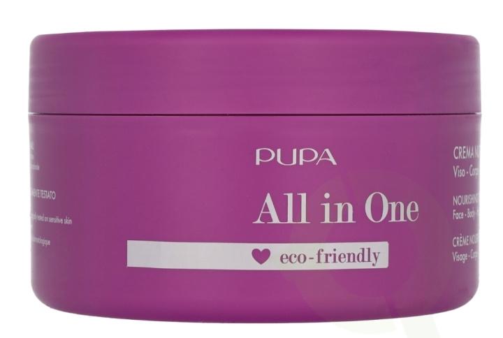 Pupa Milano Pupa All In One 1000 Uses Nourishing Cream 350 g Face-Body-Hands ryhmässä KAUNEUS JA TERVEYS / Ihonhoito / Kasvot / Kasvovoide @ TP E-commerce Nordic AB (D07908)