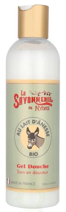 La Savonnerie De Nyons BIO Shower Gel 250 ml Donkeymilk ryhmässä KAUNEUS JA TERVEYS / Ihonhoito / Kehon hoito / Kylpy- ja suihkugeelit @ TP E-commerce Nordic AB (D07921)