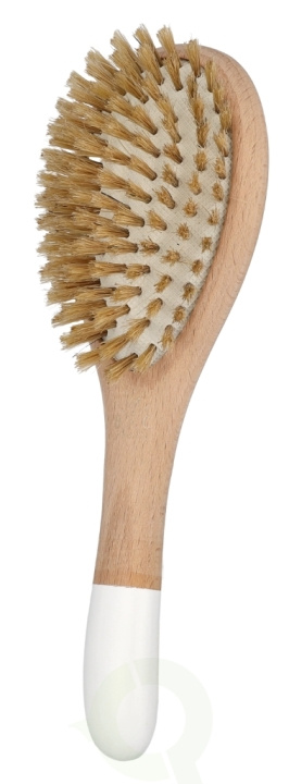 Bachca Paris Baby Wooden Hair Brush 1 piece Boar Bristles ryhmässä KAUNEUS JA TERVEYS / Meikit / Tarvikkeet & Meikkisetit / Harjat & Pensselit @ TP E-commerce Nordic AB (D07923)