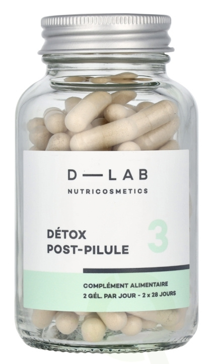 D-Lab Nutricosmetics D-Lab Detox Post-Pilule 3 Capsules 112 piece 56 Jours x 2 Capsules ryhmässä KAUNEUS JA TERVEYS / Terveydenhoito / Muut @ TP E-commerce Nordic AB (D07928)