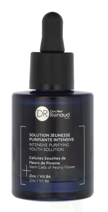 Dr. Renaud Intensive Purifying Youth Solution 30 ml ryhmässä KAUNEUS JA TERVEYS / Ihonhoito / Kasvot / Seerumit iholle @ TP E-commerce Nordic AB (D07929)