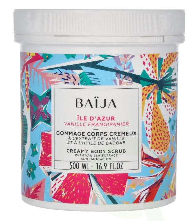 Baija Paris Baija Ile D\'Azur Body Scrub 500 ml Vanille Frangipanier ryhmässä KAUNEUS JA TERVEYS / Ihonhoito / Kehon hoito / Vartalovoide @ TP E-commerce Nordic AB (D07952)