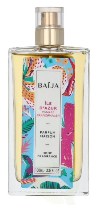 Baija Paris Baija Ile D\'Azur Home Fragrance Spray 100 ml Vanille Frangipanier ryhmässä KAUNEUS JA TERVEYS / Tuoksut & Parfyymit / Parfyymit / Naisten Tuoksut @ TP E-commerce Nordic AB (D07956)