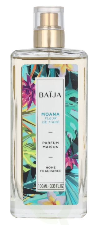 Baija Paris Baija Moana Home Fragrance Spray 100 ml Tiara Flower ryhmässä KAUNEUS JA TERVEYS / Tuoksut & Parfyymit / Muut tuoksut / Tuoksu diffuusori @ TP E-commerce Nordic AB (D07979)