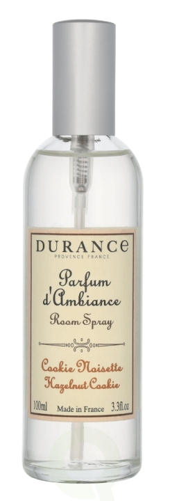 Durance Cookie Noisette Room Spray 100 ml ryhmässä KAUNEUS JA TERVEYS / Tuoksut & Parfyymit / Muut tuoksut / Tuoksu diffuusori @ TP E-commerce Nordic AB (D07993)