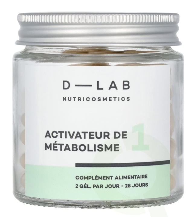 D-Lab Nutricosmetics D-Lab Activateur De Metabolisme 1 Capsules 56 piece ryhmässä KAUNEUS JA TERVEYS / Terveydenhoito / Muut @ TP E-commerce Nordic AB (D08051)