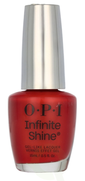 OPI Infinite Shine Nail Lacquer 15 ml Big Apple Red ryhmässä KAUNEUS JA TERVEYS / Manikyyri/Pedikyyri / Kynsilakka @ TP E-commerce Nordic AB (D08088)