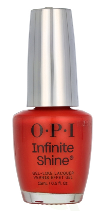 OPI Infinite Shine Nail Lacquer 15 ml Knock Em Red ryhmässä KAUNEUS JA TERVEYS / Manikyyri/Pedikyyri / Kynsilakka @ TP E-commerce Nordic AB (D08100)