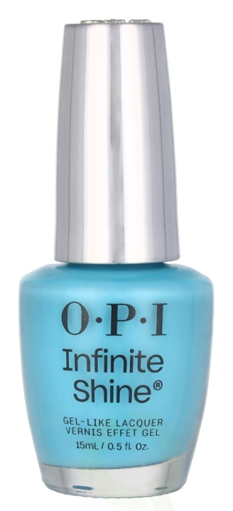 OPI Infinite Shine Nail Lacquer 15 ml Never Leavin Blue ryhmässä KAUNEUS JA TERVEYS / Manikyyri/Pedikyyri / Kynsilakka @ TP E-commerce Nordic AB (D08106)