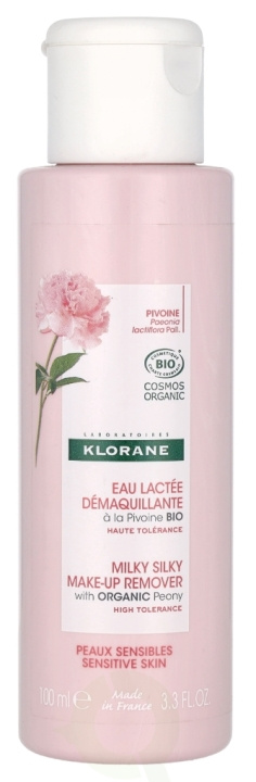 Klorane Milky Silky Make-Up Remover With Organic Peony 100 ml ryhmässä KAUNEUS JA TERVEYS / Meikit / Meikinpoisto @ TP E-commerce Nordic AB (D08160)