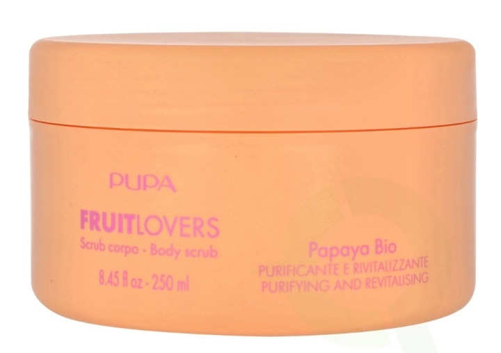 Pupa Milano Pupa Bio Fruit Lovers Body Scrub Fruit Lover Gommage Corps 250 ml Papaya ryhmässä KAUNEUS JA TERVEYS / Ihonhoito / Kasvot / Kuorinta @ TP E-commerce Nordic AB (D08178)