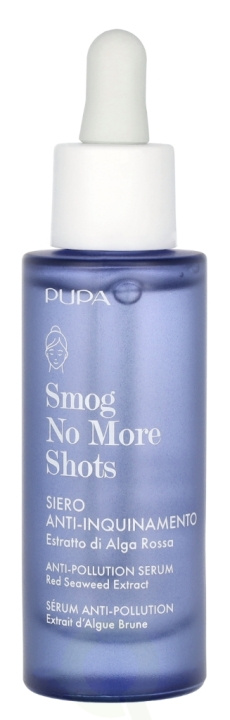 Pupa Milano Pupa Smog No More Shots Anti-Pollution Serum 30 ml ryhmässä KAUNEUS JA TERVEYS / Ihonhoito / Kasvot / Seerumit iholle @ TP E-commerce Nordic AB (D08209)