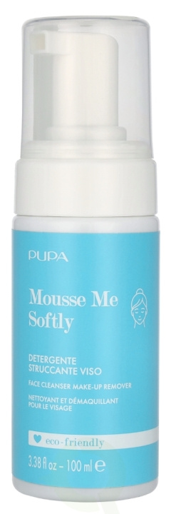 Pupa Milano Pupa Mousse Me Softly Face Cleanser Make-Up Remover 100 ml ryhmässä KAUNEUS JA TERVEYS / Meikit / Meikinpoisto @ TP E-commerce Nordic AB (D08213)