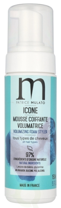 Patrice Mulato P. Mulato Icone Volumizing Foam Styler 150 ml ryhmässä KAUNEUS JA TERVEYS / Hiukset &Stailaus / Hiusten stailaus / Hiusten muotoiluvaahto @ TP E-commerce Nordic AB (D08268)