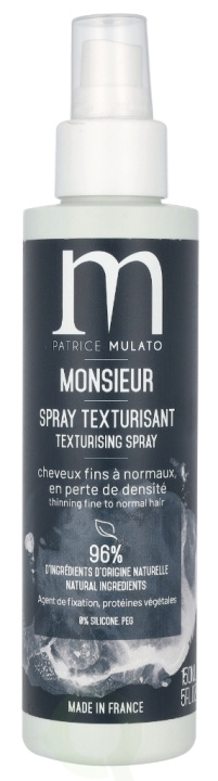 Patrice Mulato P. Mulato Monsieur Texturizing Spray 150 ml ryhmässä KAUNEUS JA TERVEYS / Hiukset &Stailaus / Hiusten stailaus / Hiuslakka @ TP E-commerce Nordic AB (D08281)