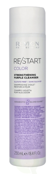 Revlon Re/Start Color Strengthening Purple Cleanser 250 ml ryhmässä KAUNEUS JA TERVEYS / Ihonhoito / Kasvot / Puhdistus @ TP E-commerce Nordic AB (D08289)