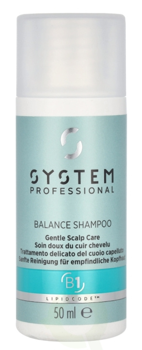 Wella System P. - Lipid Code - Balance Shampoo B1 50 ml ryhmässä KAUNEUS JA TERVEYS / Hiukset &Stailaus / Hiustenhoito / Shampoo @ TP E-commerce Nordic AB (D08297)