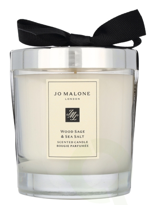 Jo Malone Wood Sage & Sea Salt Scented Candle 200 g ryhmässä KAUNEUS JA TERVEYS / Tuoksut & Parfyymit / Muut tuoksut / Tuoksukynttilät @ TP E-commerce Nordic AB (D08308)