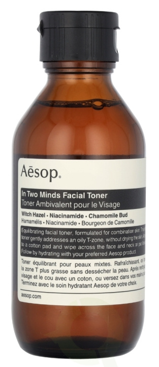 AESOP In Two Minds Facial Toner 100 ml ryhmässä KAUNEUS JA TERVEYS / Ihonhoito / Kasvot / Kasvovesi ja Facemist @ TP E-commerce Nordic AB (D08332)