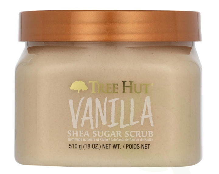 Tree Hut Shea Sugar Scrub 510 g Vanilla ryhmässä KAUNEUS JA TERVEYS / Ihonhoito / Kasvot / Kuorinta @ TP E-commerce Nordic AB (D08347)