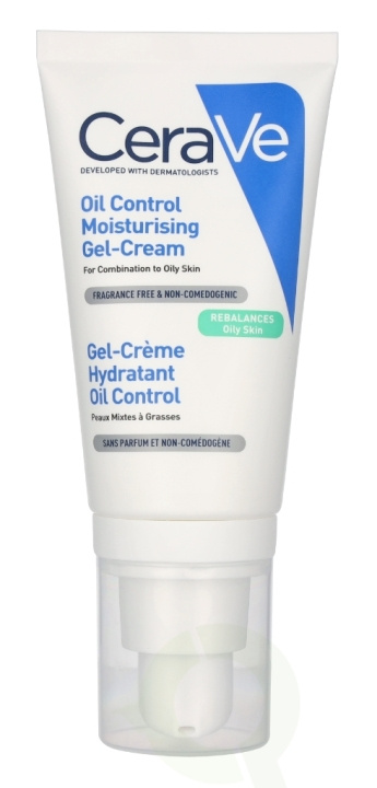 Cerave Oil Control Moisturizing Gel Cream 52 ml ryhmässä KAUNEUS JA TERVEYS / Ihonhoito / Kasvot / Päivävoide @ TP E-commerce Nordic AB (D08389)