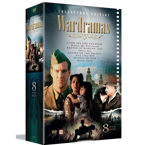 War Dramas - 8 DVD Box set - Classic and award winning war movies ryhmässä KODINELEKTRONIIKKA / Ääni & Kuva / TV & Tarvikkeet / Elokuvat / DVD @ TP E-commerce Nordic AB (D08430)