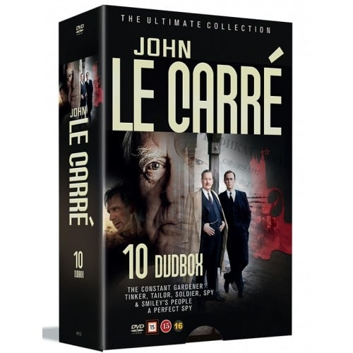 John Le Carre - The Ultimate Collection - 10 DVD box set ryhmässä KODINELEKTRONIIKKA / Ääni & Kuva / TV & Tarvikkeet / Elokuvat / DVD @ TP E-commerce Nordic AB (D08433)