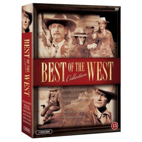 Best of the West (7-disc) - DVD - John Wayne, Terence Hill, Tom Berenger, Paul Newman and many more ryhmässä KODINELEKTRONIIKKA / Ääni & Kuva / TV & Tarvikkeet / Elokuvat / DVD @ TP E-commerce Nordic AB (D08435)