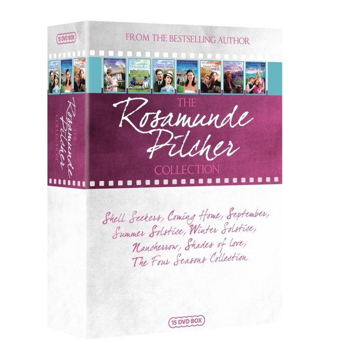 Rosamunde Pilcher Collection - 15 DVD box set ryhmässä KODINELEKTRONIIKKA / Ääni & Kuva / TV & Tarvikkeet / Elokuvat / DVD @ TP E-commerce Nordic AB (D08438)