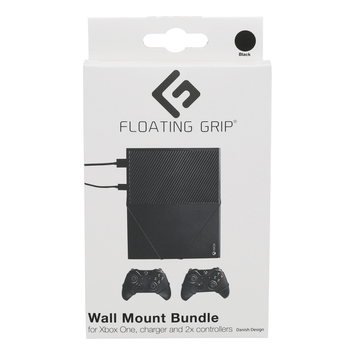 FLOATING GRIP Xbox Onen ja ohjaimen seinäkiinnikkeet - paketti (musta) ryhmässä KODINELEKTRONIIKKA / Pelikonsolit & Tarvikkeet / Xbox One / Tarvikkeet @ TP E-commerce Nordic AB (D08454)