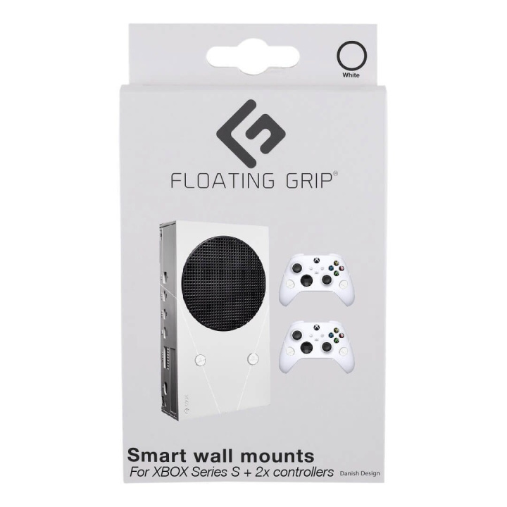 FLOATING GRIP Xbox Seriex S -seinäkiinnike - paketti valkoinen ryhmässä KODINELEKTRONIIKKA / Pelikonsolit & Tarvikkeet / Xbox Series X @ TP E-commerce Nordic AB (D08473)