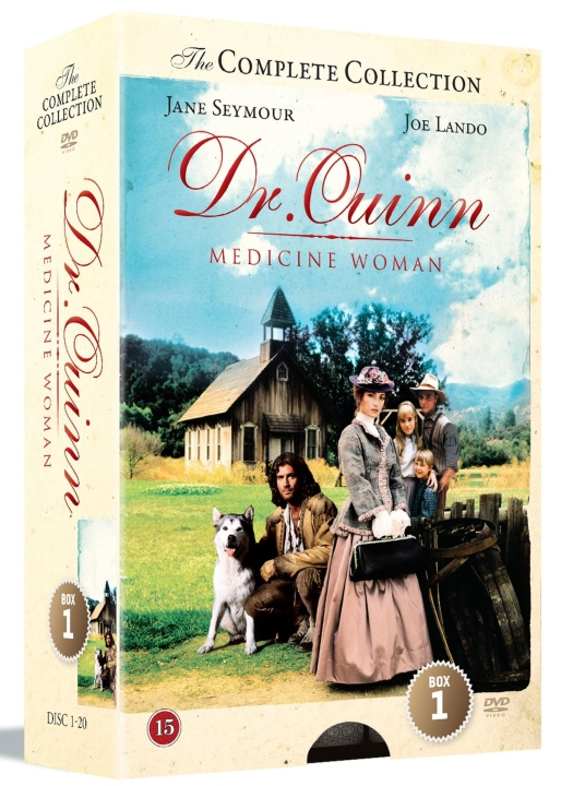 Dr. Quinn - Medicine Woman COLLECTION BOX 1 DVD - SEASON 1 - 2 - 3 ryhmässä KODINELEKTRONIIKKA / Ääni & Kuva / TV & Tarvikkeet / Elokuvat / DVD @ TP E-commerce Nordic AB (D08550)