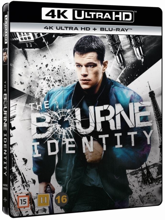 The Bourne Identity (4K Blu-Ray) ryhmässä KODINELEKTRONIIKKA / Ääni & Kuva / TV & Tarvikkeet / Elokuvat / Blu-ray @ TP E-commerce Nordic AB (D08552)