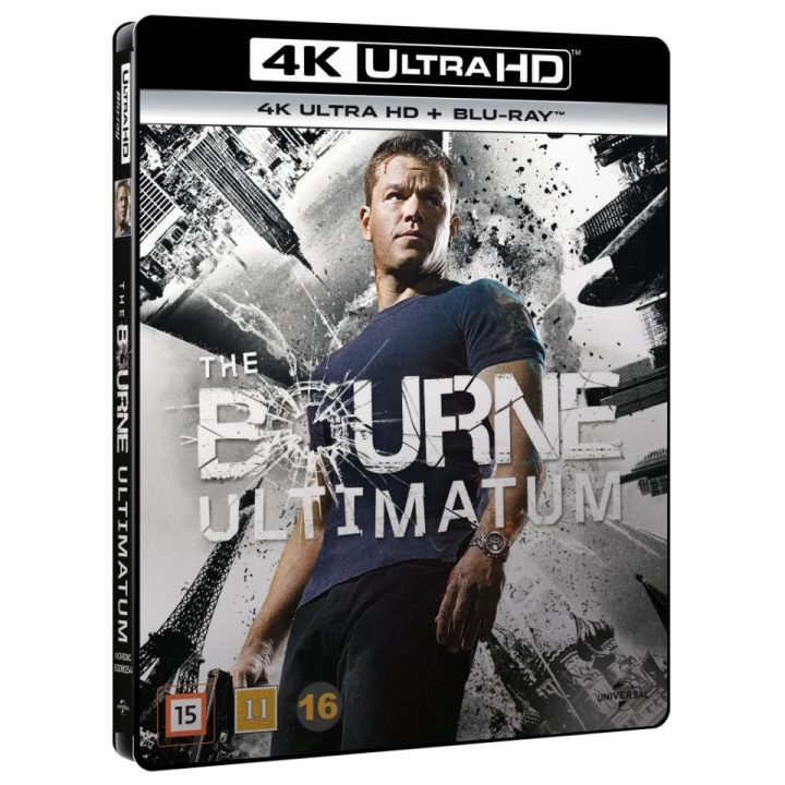 The Bourne Ultimatum (4K Blu-Ray) ryhmässä KODINELEKTRONIIKKA / Ääni & Kuva / TV & Tarvikkeet / Elokuvat / Blu-ray @ TP E-commerce Nordic AB (D08553)