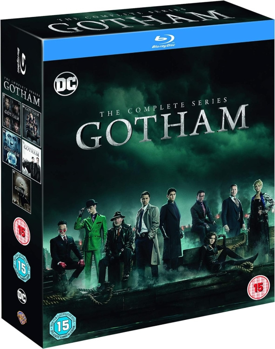 Gotham Seasons 1 to 5 Complete Collection Blu-Ray ryhmässä KODINELEKTRONIIKKA / Ääni & Kuva / TV & Tarvikkeet / Elokuvat / Blu-ray @ TP E-commerce Nordic AB (D08556)