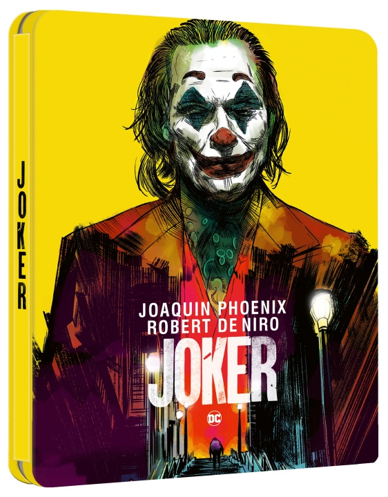 Joker - Ultimate Collector\'s Steelbook Ed. (4K Ultra HD + Blu-ray) LIMITED EDITION ryhmässä KODINELEKTRONIIKKA / Ääni & Kuva / TV & Tarvikkeet / Elokuvat / Blu-ray @ TP E-commerce Nordic AB (D08557)